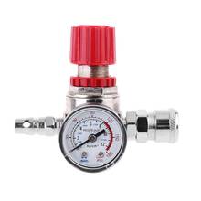 2021 New Pressure Regulator Switch Valve Gauge w Male/Female Connector for Air Compressor 2024 - buy cheap