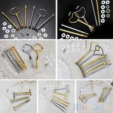 1 Set Cake Plate Stands Multistyle 2/3 Tier Plate Handle Fitting Hardware Rod Tool Cake Plate Stand Wedding Birthday Cake Stand 2024 - buy cheap
