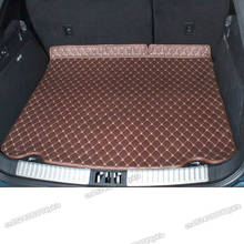 leather car trunk mat rear boot cargo liner for lincoln mkx 2016 2017 2018 2019 2020 2021 2022 nautilus luggage cover carpet 2024 - buy cheap