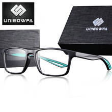 Armação de óculos esportivos tr90, óculos de grau para homens, armação para miopia progressiva, transparente 2024 - compre barato