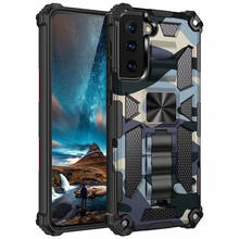 Capa camuflada para samsung galaxy, s21 plus s20 fe note 20 ultra a52 a72 a12 a51 a71 m40s, armadura 2024 - compre barato