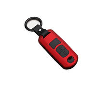 Автомобильный умный 2 кнопочный дистанционный чехол, держатель для ключа, защитный брелок для MAZDA AXELA 13-17 CX-5 CX-4 CX-7 18 CX-3 абсолютно новый 2024 - купить недорого