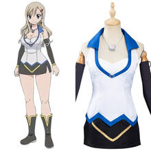 Edens zero cosplay rebecca bluegarden uniforme traje sexy vestido roupas halloween carnaval terno 2024 - compre barato