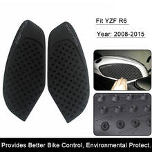 Motorcycle Anti slip Tank Pad 3M Side Gas Knee Grip Traction Pads Protector Sticker For Yamaha YZF R6 YZF-R6 2008 2009 2010-2015 2024 - buy cheap