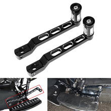 Heel Toe Gear Shift Lever + Shifter Pedal Pegs for Harley Softail Electra Glide Fatboy Touring Black Motorcycle Shift Levers 2024 - buy cheap