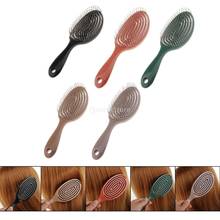 5 Color Detangle Combs Hairbrush Hair Scalp Massage Comb Wet Curly Hair Brush for Hairdressing Styling Tools 2024 - buy cheap