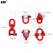 Metal Trailer Towing Buckle Tow Shackle Hook Decorations for 1/10 RC Rock Crawler Car Axial SCX10 Trax TRX4 TRX6 YIKONG D110 2024 - buy cheap