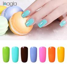 Inagla-esmalte de uñas en Gel fluorescente, barniz profesional para manicura, UV, 8ml 2024 - compra barato