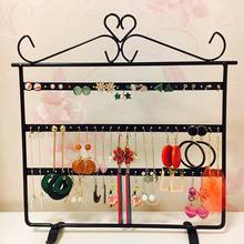 72 Hole Metal Earring Necklace Display Holder Jewelry Display Rack Organizer Jewelry Display Jewelry Box Ear Stud/Earring Holder 2024 - buy cheap