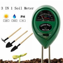 3 in 1 Soil PH Meter Sunlight Moisture PH Tester Flower Meter Garden Moisture Plants Acidity Humidit Detector 20%off 2024 - buy cheap