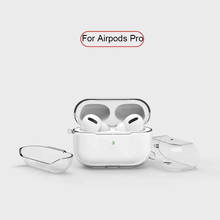 Футляр для наушников для Airpods Pro, беспроводной Bluetooth для apple airpod Pro 3, чехол из ТПУ, чехол для Air Pods pro, Fundas Capa Coque Shell 2024 - купить недорого