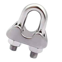 20mm Wire Rope Clamp U-type Wire Clamp Made Of 304 Stainless Steel, Corrosion Resistant 2024 - buy cheap