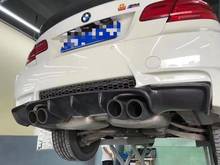 Difusor de alerón para parachoques trasero de coche, accesorio de fibra de carbono para BMW E92 Coupe E93 Convertible M3 2008-2013, no 4 puertas 2024 - compra barato