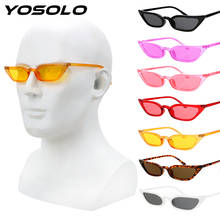 YOSOLO Motorcycle Glasses Riding Driving Eyewear Protective Gears Retro Small Frame Goggles Vintage Cat Eye Sunglasses UV400 2024 - купить недорого