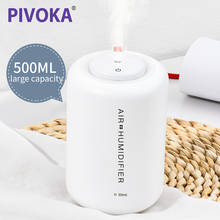 PIVOKA 500ML USB Electric Aroma Air Diffuser Ultrasonic Air Humidifier Essential Oil Aromatherapy Cool Mist Maker For Home 2024 - buy cheap