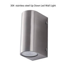 Lámparas de pared LED Vintage para exteriores, luces de plástico de 15W montadas en la pared de acero inoxidable, venta al por mayor 2024 - compra barato