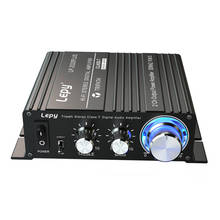 Lepy LP-2020PLUS HiFi Stereo Digital Amplifier Class T Digital Audio Amplifier Power Amplifier Mini Home Stereo Audio Amp 50W*2 2024 - buy cheap