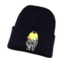 Gorro de punto de anime Assassination Classroom para adultos, gorro de algodón informal con estampado Unisex, gorro de punto para adolescentes, de invierno 2024 - compra barato