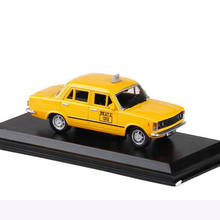 1:43 Scale Diecast Metal Alloy Classic FIAT 125P Varsavia 1980 cab Taxi Car Model Die-cast Vehicles Toys Collection Gifts Show 2024 - buy cheap