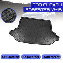 Автомобильный коврик для пола, коврик для заднего багажника, анти-грязевая Крышка для Subaru Forester 2013 2014 2015 2016 2017 2018 2024 - купить недорого