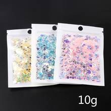 Resin Mold Filling Filler DIY Nail Art Stickers Decoration Mixed Glitter Sequins 2024 - buy cheap