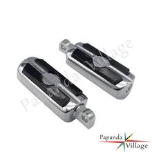 2pcs Motorcycle Footrests Foot Peg Pedals Male Footpegs Mount For Harley Dyna Softail Sportster Iron 883 1200 Custom 1984-2018 2024 - buy cheap