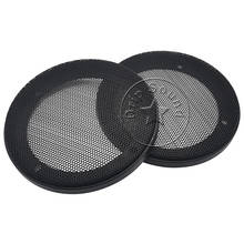 For 4" Speaker Grill Cover Hige-grade Car Home Audio Conversion Net Decorative Circle Metal Mesh Protection 139mm #Black 2024 - buy cheap