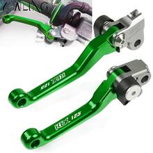 For Kawasaki KLX 125 KLX125 D-TRACKER125 2010 2011 2012 2013 2014 2015 2016 Motorbike Dirtbike Folding handle Brake Clutch Lever 2024 - buy cheap