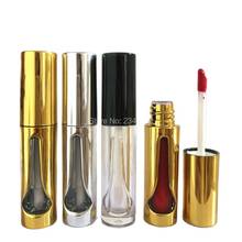 3ml Lipgloss Tube Empty Lip Gloss Packaging DIY 3ml Golden Lipgloss Mackup Tube Silver Empty Lip Gloss Makeup Container 50pcs 2024 - buy cheap