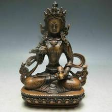 Tibet Tibetan Buddhism Bodhisattva Vajrasattva Buddha Bronze Statue M 2024 - buy cheap