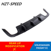 Carro amortecedor traseiro lábio difusor kit corpo para volkswagen passat cc 2011-2012 carro-estilo acessórios de automóveis 2024 - compre barato