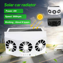 2020 Car Auto Truck Vehicle Solar Cooling Ventilation Fan Cooler Exhaust Air Car Interior Accessories 2024 - buy cheap