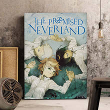 Cartoon Anime The Promised Neverland Poster Prints living room Home Room Canvas Boy child teens Bedroom Home Decoration 2024 - buy cheap