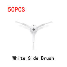 50PCS 3-Foot White Side Brush Universal for Xiaomi Roborock and Mijia, 1/2/1S Gen rockrobo s5 s6 max pure maxv Mi Robot Kits 2024 - buy cheap