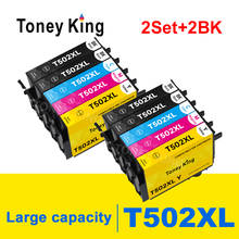 Toney king Full Ink Cartridge with Chip Compatible for Epson T502XL t502 502XL For Epson XP5100 xp5105 WF2860 WF2865 Printers 2024 - buy cheap