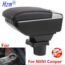 Braço acessório com compartimento para carro, para mini cooper box r50 r52 r53 r56 r57 r58 f55 f56 f57 countryman r60 f60 2024 - compre barato