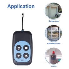 Kebidume-controle remoto elétrico para porta de garagem, 4 canais, 433 mhz, duplicador do sinal da chave, aprendizagem a distância 2024 - compre barato