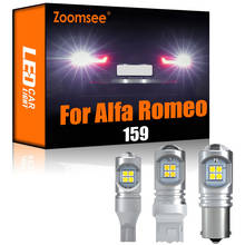 Zoomsee 2 uds reverso blanco LED para Alfa Romeo Giulietta Alfa Romeo MiTo Alfa Romeo 159 Alfa Romeo Spider 2005-2011 Canbus Exterior Error de copia de seguridad gratis trasera Luz de bulbo de la lámpara del vehículo 2024 - compra barato