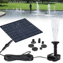 Water Fountain Pool Solar Panel Fountain Decoration Outdoor Garden Water Feature Pump Fish Aquarium Fountain Garden Decor 2024 - buy cheap