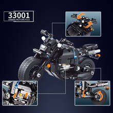 DECOOL-motocicleta de alta tecnología V2 MOC para niños, 265 piezas, modelo de coche de carreras, bloques de construcción, juguetes para niños, regalos 2024 - compra barato