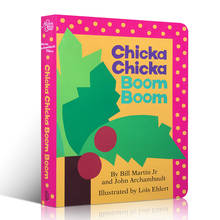 Chicka Chicka Boom Boom By Jr Bill Marti Children Book Baby English Language Kids Card Board Books Learning Toys 2024 - buy cheap