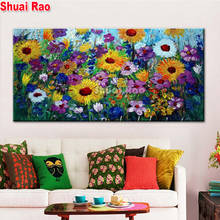 Abstract sunflower 5d diy diamond painting mosaic diamond full embroidery sale 100% square round drill home decor gift, 2024 - buy cheap