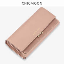 High Quality 3 Fold Brand Women Wallet PU Leather Long Purse Clutch Large Capacity Female Wallets Lady Phone bag Card Holder 2024 - buy cheap