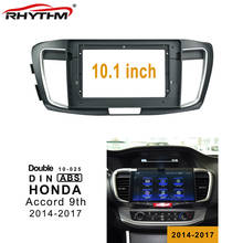 Panel de Radio para coche, montaje de salpicadero estéreo de 10,1 pulgadas, doble Din, marco de DVD, instalación para HONDA Accord 9th, 2.4L, 2013-2015 2024 - compra barato