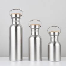 Stainless Steel Water Bottle 350/550/750/1000ml Large Capacity Leak-Proof water Bottle Lid for Outdoor Camping Cycling Sport 2024 - buy cheap