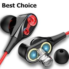 Fone de ouvido intra-auricular com microfone, headset com baixo de 3.5mm para iphone, samsung, huawei, xiaomi e jogos 2024 - compre barato