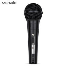 My Mic S M58 micrófono de Karaoke dinámico de estudio profesional para grabación en ordenador, voz de rendimiento de escenario 2024 - compra barato
