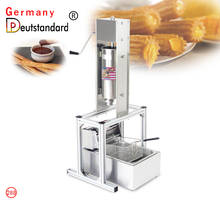 Hot Sale Popular 5L Commercial Spanish Churro Maker Machine With 6L Fryer Maker Churros Making Machine With CE In High Quqlity 2024 - buy cheap