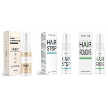 Permanent Painless Hair Removal Spray Stop Hair Growth Inhibitor Shrink Pores Skin Repair Moisturizing Essence For Women Men 2024 - buy cheap