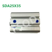 SDA25X5 SDA25X10 SDA25X15 SDA25X20 SDA25X25 SDA25X25 SDA25X30 SDA25X35 FSQD AIRTAC  Thin pneumatic cylinder SDA series 2024 - buy cheap